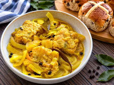 Cape Malay-Style Pickled Fish: South African recipe by Ivana Sanshia