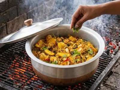 Chicken & Prawn Biryani: South African recipe by Ivana