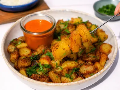 Crispy Roast Potatoes: European recipe by Ivana
