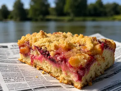 German Plum Cake: European recipe by Ivana