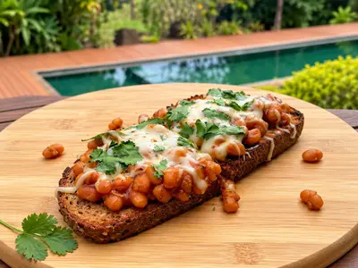 Masala Baked Beans on Toast: South African recipe by Ivana