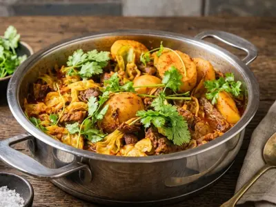 Mutton & Cabbage Curry: South African recipe by Ivana