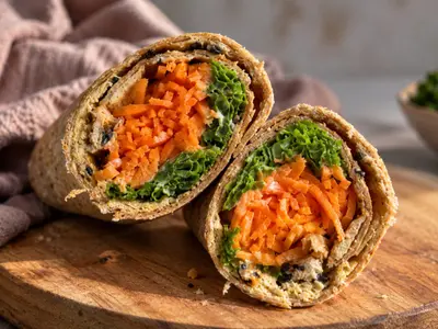 Smashed Chicken Wrap: South African recipe by Ivana Sanshia