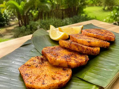 Spiced Pan-Fried Pineapple: South African recipe by Ivana