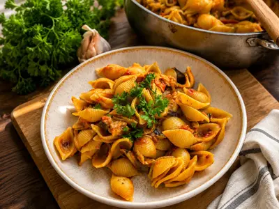 Tinned Fish Chutney Pasta: South African recipe by Ivana