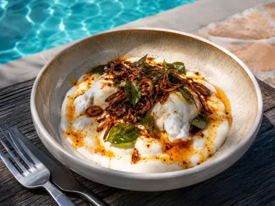 Turkish Çılbır with an Indian Twist: European recipe by Ivana