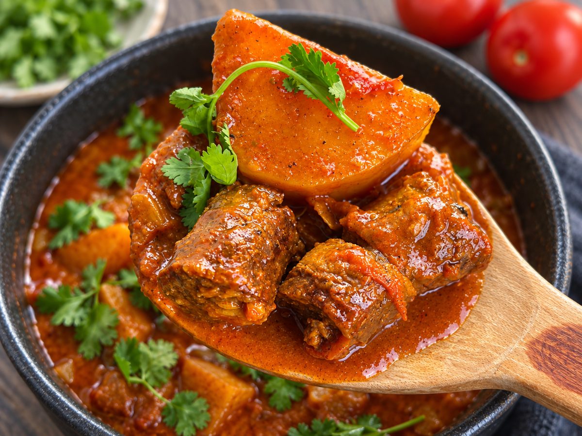 Durban-Style Boerewors Curry, a South African recipe