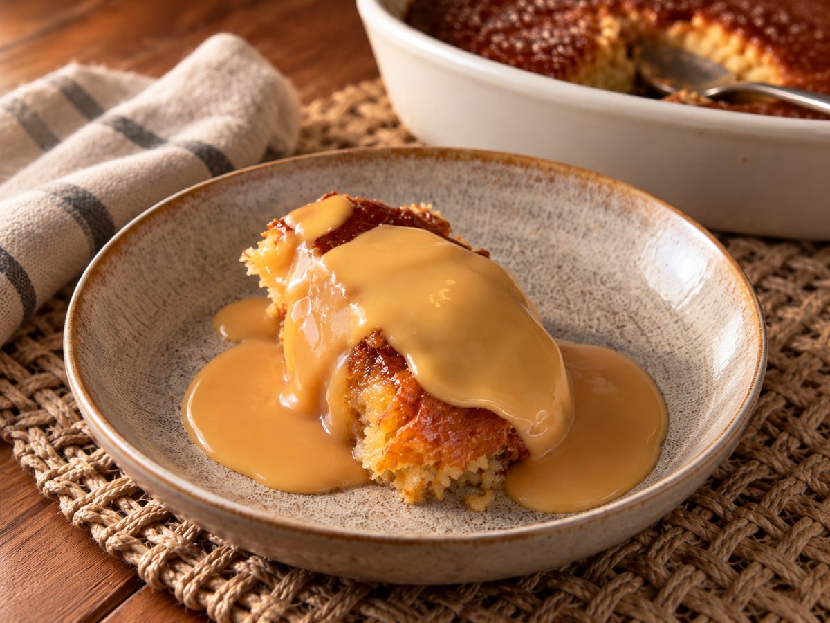 Malva Pudding, a South African recipe