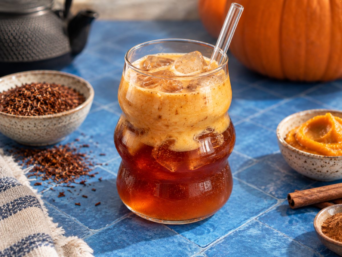Rooibos Pumpkin Spice Latte, a South African recipe