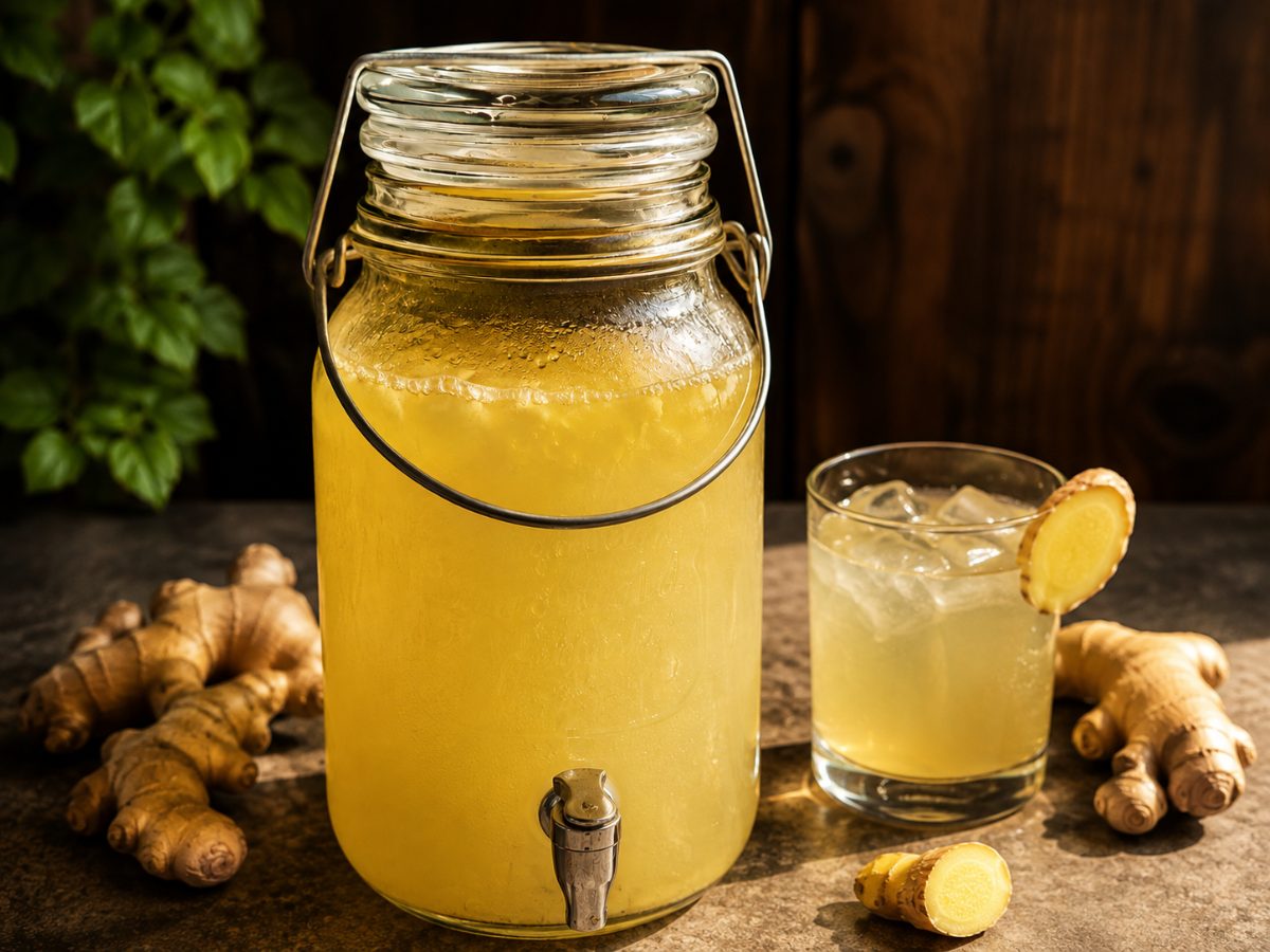 South African ginger beer, a South African recipe