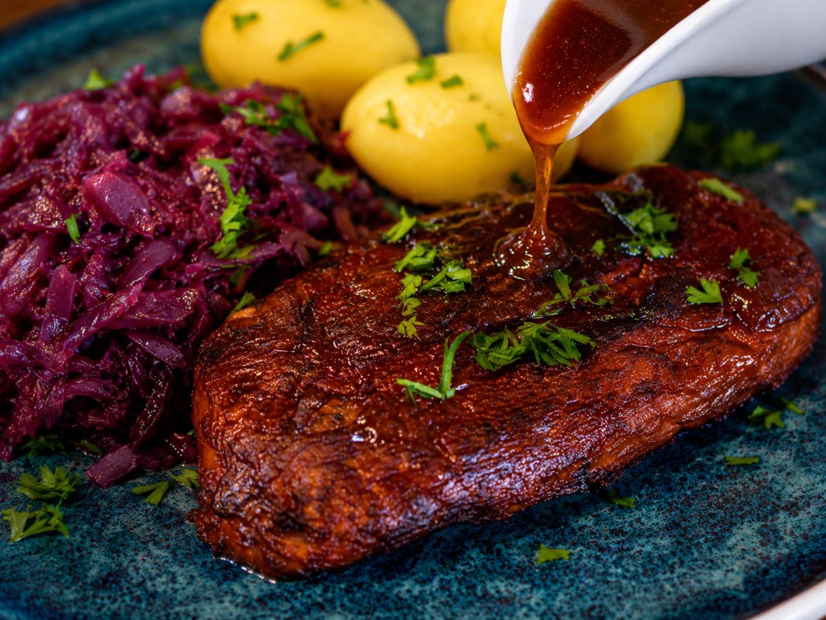 Vegan "Duck" Breast, a European recipe