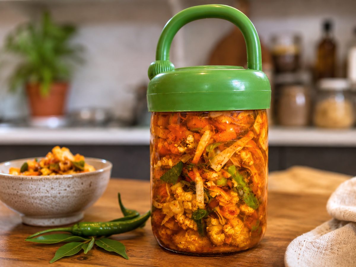 Vegetable Pickle, a South African recipe